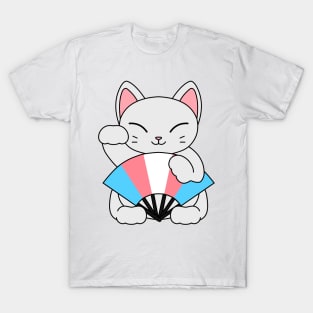 Transgender Lucky Cat T-Shirt